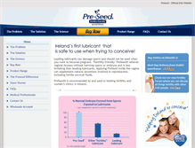 Tablet Screenshot of preseed.ie