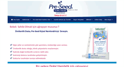 Desktop Screenshot of preseed.com.tr